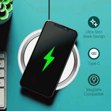Tempt Powerpad Qi Certified USB Wireless Charger, 15W Type