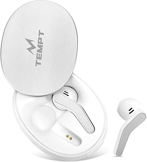 Tempt Gilider TWS Earbuds With Case, Passive Noise Cancellation BROOT COMPUSOFT LLP JAIPUR
