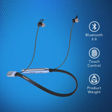 Tempt Bounce Bluetooth Wireless Neckband with OxyAcoustics Technology & Noise Cancellation With Mic Black BROOT COMPUSOFT LLP JAIPUR