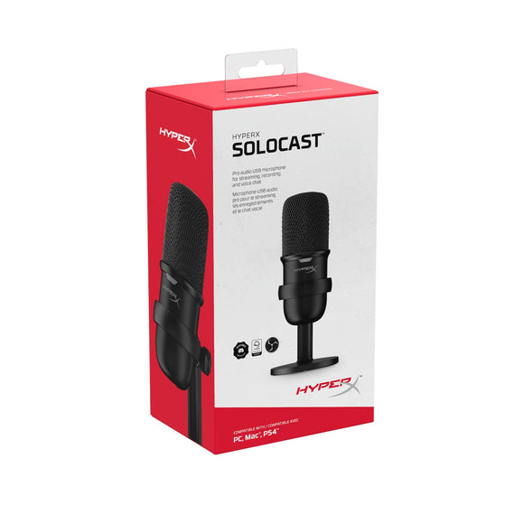 HyperX Solocast - Usb Condenser Gaming Unidirectional Microphone BROOT COMPUSOFT LLP JAIPUR