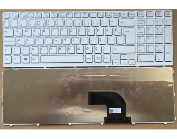 LAPTOP KEYBOARD FOR SONY SVE 15 WHITE