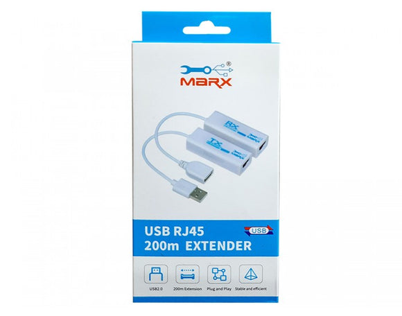MARX USB EXTENDER WITH LAN 200M UE200M BROOT COMPUSOFT  LLP JAIPUR 