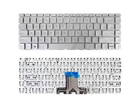 LAPTOP KEYBOARD FOR HP 14S CF SILVER