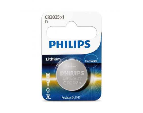 Philips CMOS BATTERY ( 3V ) CR2025 CR2025x1