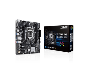 Asus Motherboard 510 Prime (H510M E ) DDR4 (For Intel 10TH | 11TH Gen PRIME H510M-E R2.0