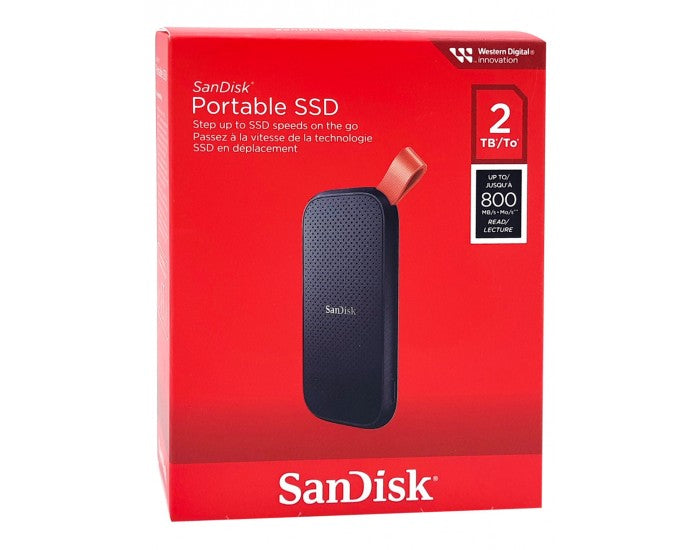 Sandisk External SSD 2TB E30 (USB 3.2) SDSSDE30-2T00-G26 – BROOT 