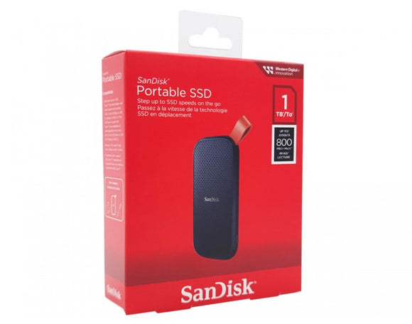 Sandisk External SSD 1TB E30 (TYPE C TO USB 3.2) BLACK SDSSDE30-1T00-G26