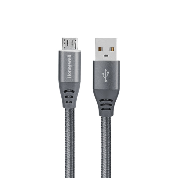 HoneyWell Micro USB Cable (BRAIDED Grey ) BROOT COMPUSOFT LLP JAIPUR 