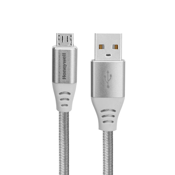 HoneyWell Micro USB Cable (BRAIDED White ) BROOT COMPUSOFT LLP JAIPUR