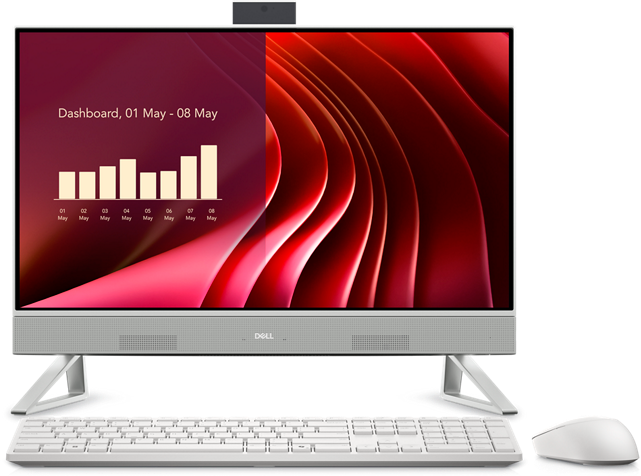 Dell 24 All-in-One EC24250 13th Gen Core i5 Processor/8GB RAM