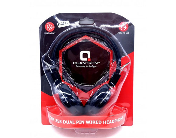 Quantron Wired Headphone (DUAL PIN) QHP355 BROOT COMPUSOFT LLP JAIPUR 
