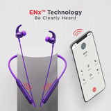boAt Rockerz 260 with Beast Mode, ENx Tech and ASAP Charge Bluetooth Neckband Purple