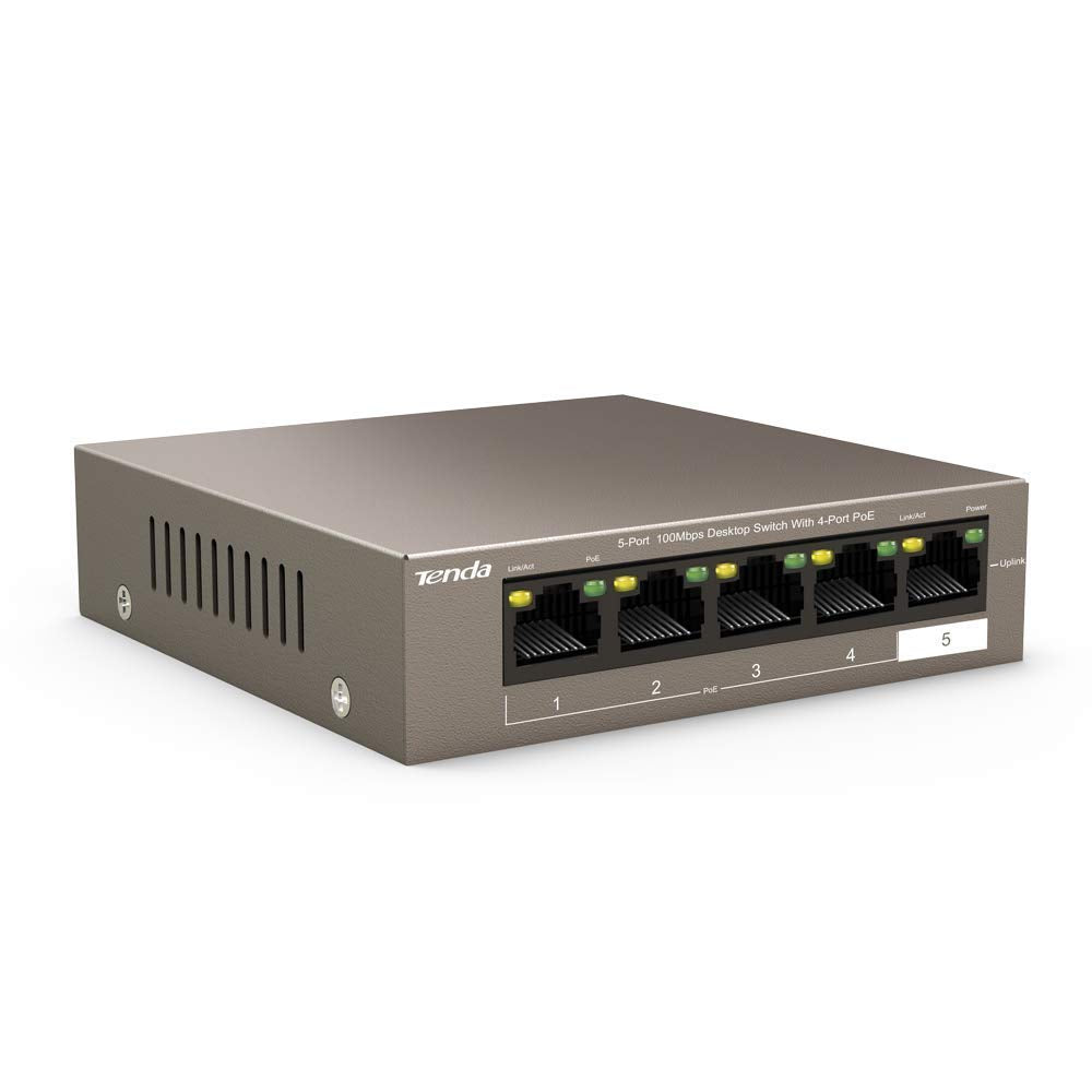 Secureye 4 + 2 Port POE SWITCH S-4FE-2UE-LD