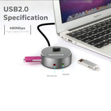 HONEYWELL USB HUB 6 PORT 2.0 MOMENTUM WITH AUDIO