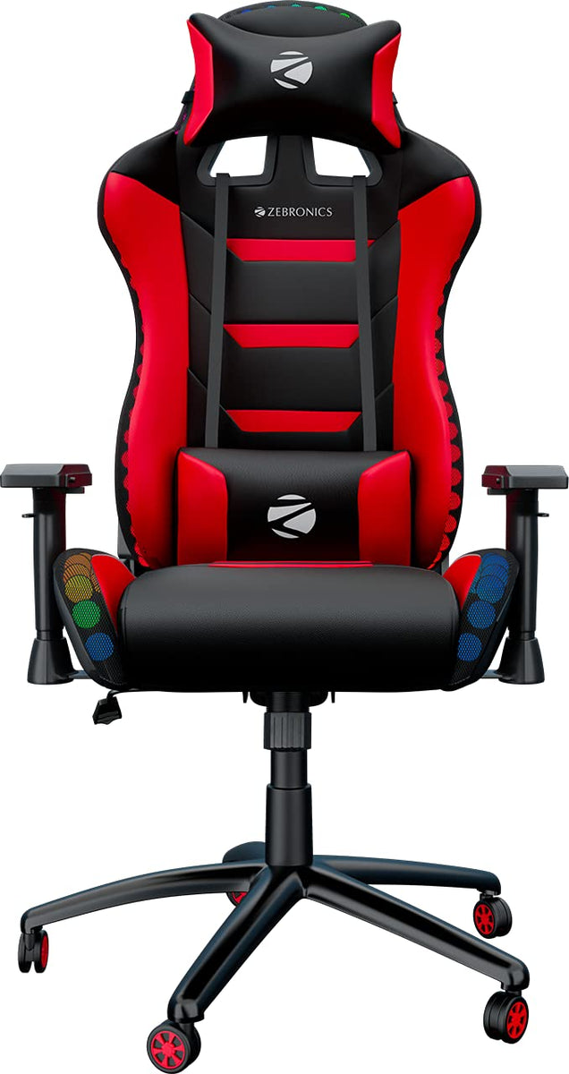 ZEBRONICS ZEB-GC3000 Premium Gaming Chair with RGB Lights
