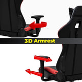 Zebronics ZEB-GC2000 Premium Gaming Chair with 3D Armrest, 90-180 Degree