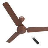Atomberg Efficio ceiling Fan 1200 MM 1200 mm BLDC Motor with Remote 3 Blade Ceiling Fan Matte Brown