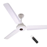 Atomberg Efficio+ 1200 mm BLDC Motor with Remote 3 Blade Ceiling Fan Pearl white