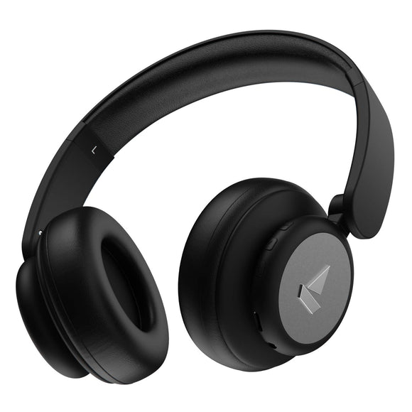 Boat Rockerz 450 Pro Bluetooth Wireless On Ear Headphones with Mic  Luscious Black