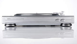 Denon DP-29F Automatic Belt-Drive Analog Turntable with Pre-Mounted Cartridge and Built-in Phono Preamp - Silver