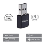 iBall Baton 300M Wireless-N Mini USB Adapter iB-WUA300NM BROOT COMPUSOFT LLP JAIPUR
