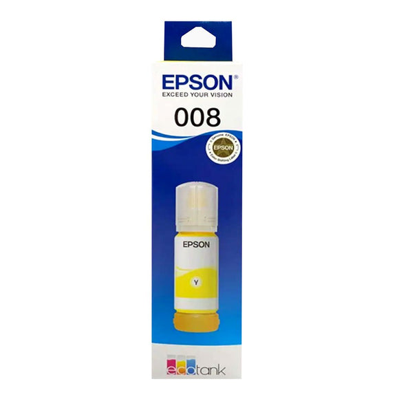 Epson 008 Yellow Ink Bottle, 70ml