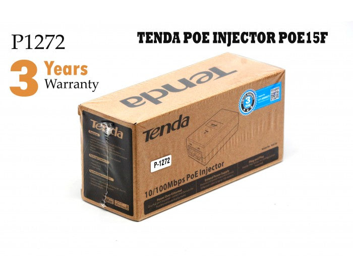 Tenda 10/100 PoE Injector 15W