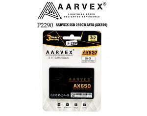 Aarvex SSD 256GB SATA AX650 P-2290 BROOT COMPUSOFT LLP JAIPUR
