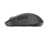 Logitech Signature M650 L Full Size Wireless Mouse - for Large Sized Hands Bluetooth, Multi-Device Compatibility  Graphite