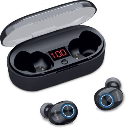 FINGERS Go-Duet TWS Pods True Wireless Bluetooth Earbuds with Amazing 30 Hours Playback time, IPX5 and Charging Case with Battery Display