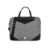 Fingers IconicCraft Luxury Laptop Bag with Handle & Luggage Strap Multi-compartments, Smart