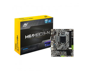 Ant Value Motherboard  61 (H61MAD3) (FOR INTEL) SOCKET 1155 (NVME SSD SLOT)   H61MAD3