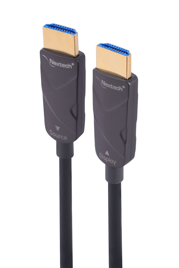 Nextech HDMI Cable Optical Cable 4K AOC 2.0 100 m BROOT COMPUSOFT LLP JAIPUR 