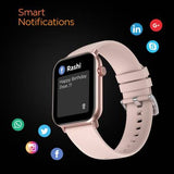 Fire-Boltt Ninja Fit Smartwatch BSW063 Full Touch with IP68, Multi UI Screen Smartwatch Beige Strap BROOT COMPUSOFT LLP JAIPUR 