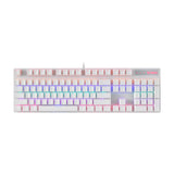 Rapoo V500PRO White Edition Full Size Mechanical USB-a Gaming Keyboard
