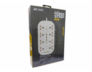 ANT ESPORTS SPIKE 8 SOCKET 1 SWITCH (3 USB | 1 TYPE C ) 3M PS831