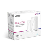 TP-Link BE33000 Deco BE95 Quad-Band Whole Home Mesh WiFi 7 System - 2 Pack