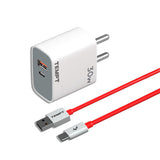 Tempt Mobile Charger Bolt 30W QC+PD Supervooc