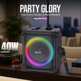Toreto Party Glory Wireless Portable Bluetooth Speaker