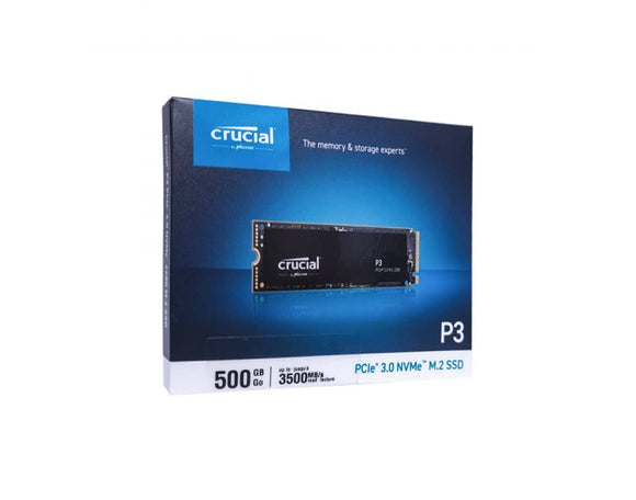 CRUCIAL INTERNAL SSD 500GB NVME P3 CT500P3SSD8