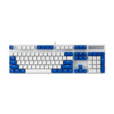 Rapoo V500PRO Blue White Edition Full Size Mechanical USB-a Gaming Keyboard