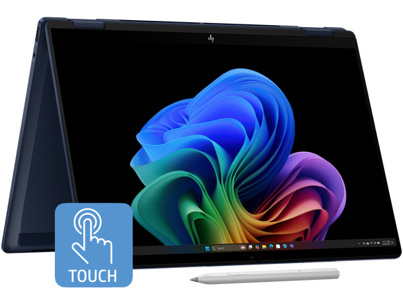 HP OmniBook X Flip Previously Envy 14-FM0029TU Intel Core Ultra 7 processor/32GB RAM/1TB SSD/Win11/MS Office Home 2024 /Intel Arc 140 V 8GB Graphics Card/Screen Inch 14/Blue