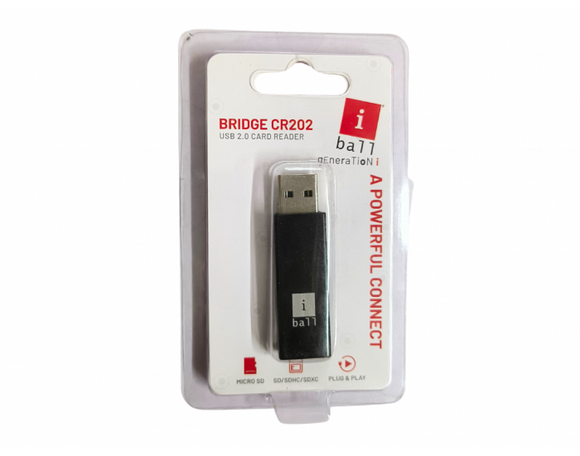 IBALL CARD READER 2.0 CR202