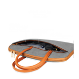 Fingers LuxuryLink-B1 Elegant Laptop Bag with Stylish Handle Fits 15" Laptops & Tablets, Premium Suede