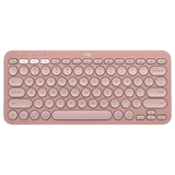 Logitech Pebble Keys 2 K380s, Multi-Device Bluetooth Wireless Keyboard Tonal Rose