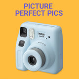FUJIFILM Instax Mini SE Standalone Fun Pack Instant Camera with 10 Shots Purple