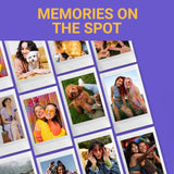 FUJIFILM Instax Mini SE Fun Pack Instant Camera with 10 Shots Pink