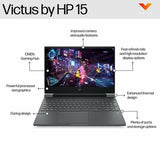 HP Victus Gaming Laptop 15-fa2192TX 13th Gen Intel Core i5 Processor/16GB Ram/512GB SSD/Win 11/MICROSOFT OFFICE HOME 2024/NVIDIA GeForce RTX 3050 A 4GB Graphic Card/Screen Inch 15.5 Full HD/Blue