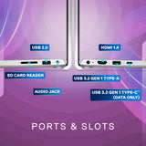 Dell Inspiron 3530 Laptop 13th Gen Intel Core i5 Processor/8GB Ram/512GB SSD/Win11/Intel HD Graphic/Screen 15.6 Inch/MS Office Home and Student 2024/Silver   BROOT COMPUSOFT LLP  