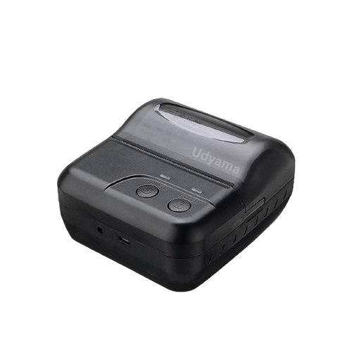 Udyama Barcode Label Printer UDY 80B (USB BLUETOOTH) 80MM 2600MAH BATTERY